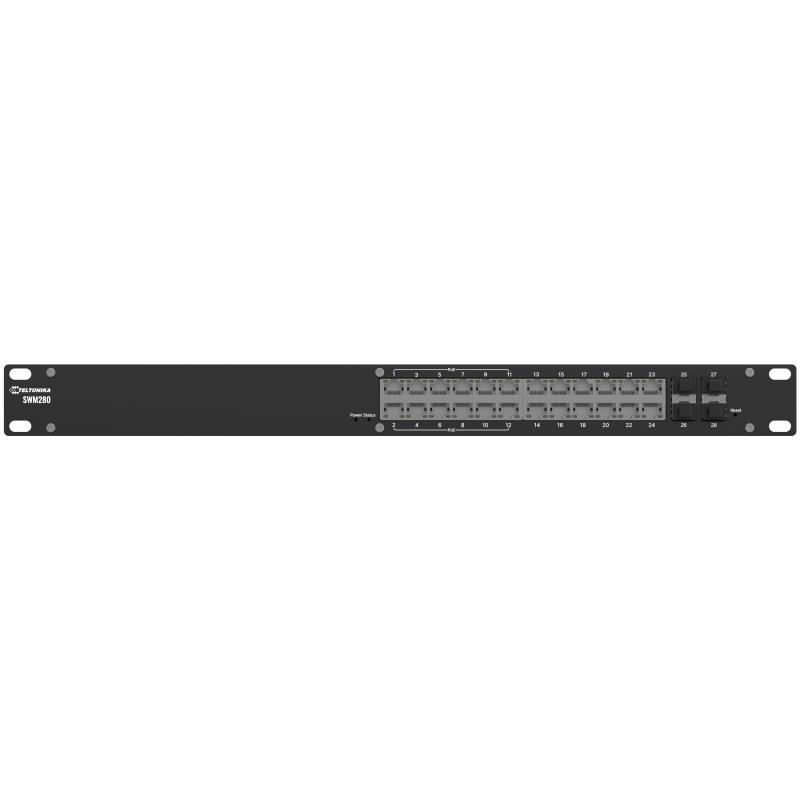 Teltonika SWM280 PoE+ Managed Switch (Profinet standardmäßig deaktiviert)