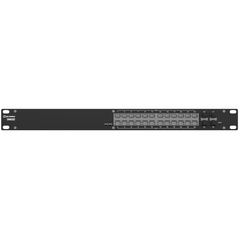 Teltonika SWM282 PoE+ Managed Switch (Profinet standardmäßig deaktiviert)