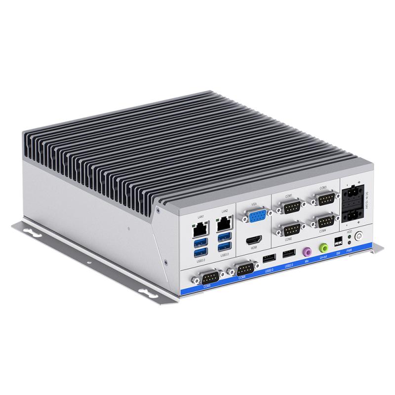 PicoSYS 2656, Intel Core i5-11500T CPU, 16G RAM, 256G SATA SSD, 4x RS232, 2x RS232/RS485, lüfterlos