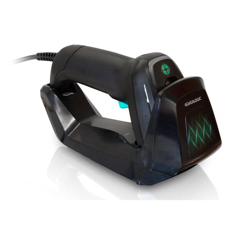 Datalogic GD4620 with Stand, 2D, HD, USB, Kit (USB), schwarz