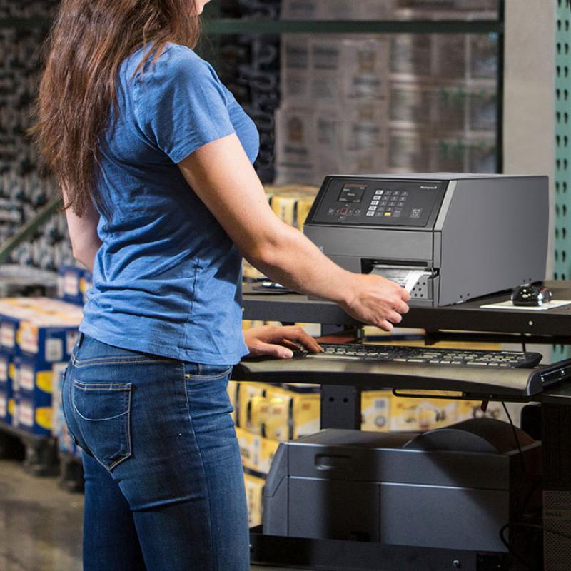 Honeywell PX45A TT (203dpi) Multi-IF, Disp., RTC, RFID (leser, UHF, schreiber)