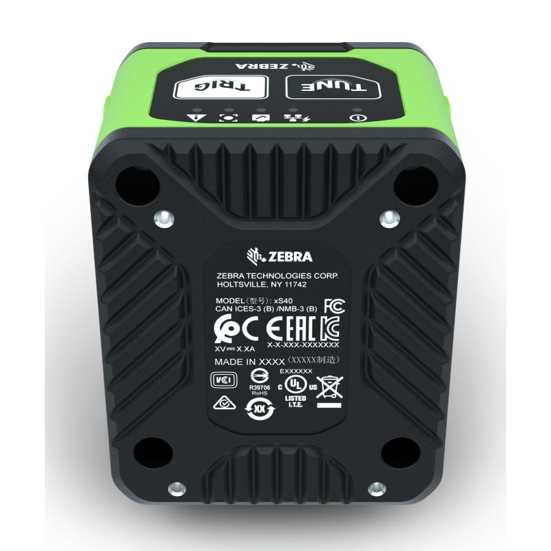 Zebra FS40 Fixed Industrial Scanner, 5.1MP, Wide Area, fast Dec., POE, weißes Licht, keine Filter