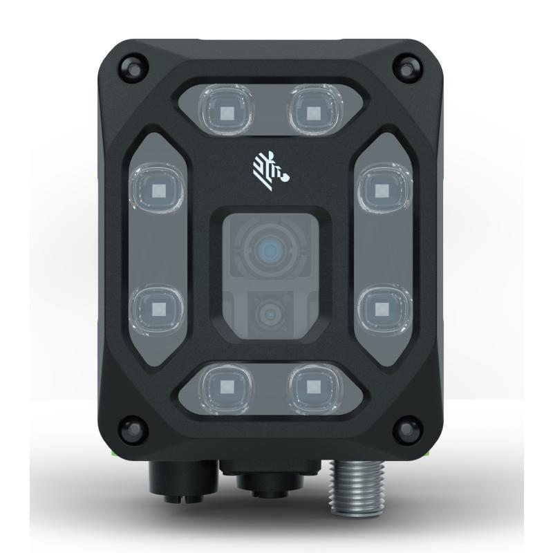 Zebra FS40 Fixed Industrial Scanner, 5.1MP, Wide Area, fast Dec., POE, weißes Licht, keine Filter