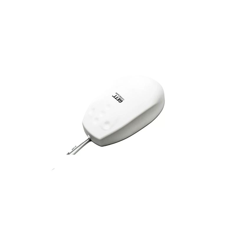 GCQ Silicone Mouse TKH-MOUSE-GCQ-MED-SCROLL-LASER-IP68-WHITE-USB IP68