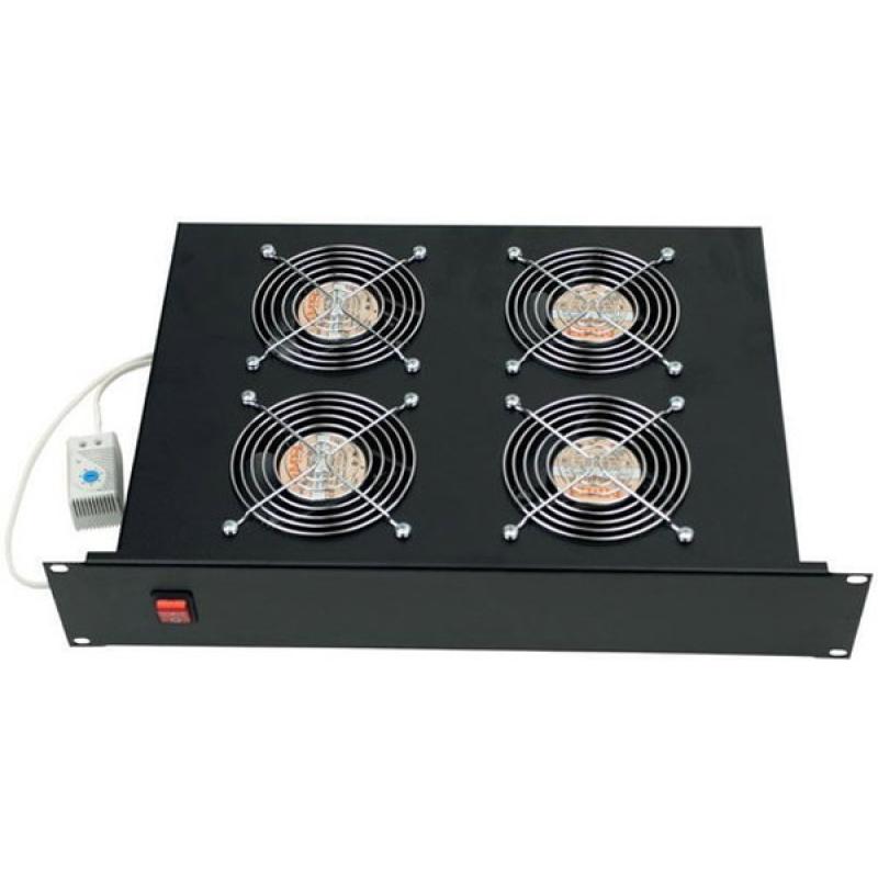 19" Bel&uuml;ftungseinheit 4 Ventilatoren