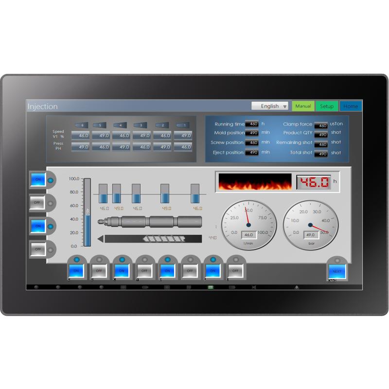 Panelmaster 1691 f&uuml;r Siemens Industrial Edge, 15.6" Panel PC, J6412, 8GB, 128GB SSD