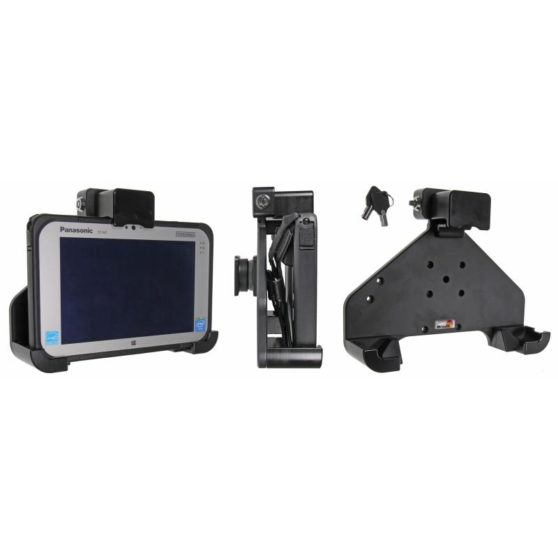 Halterung, Kugelgelenk (Tilt Swivel), mit Verschluss, Schloss mit zwei Schl&uuml;sseln, passend f&uuml;r: FZ-M