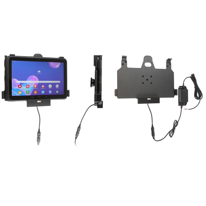 Fahrzeughalterung, zum Festeinbau, aktiv, passend f&uuml;r: Samsung Galaxy Tab Active Pro (T540/T545/T547