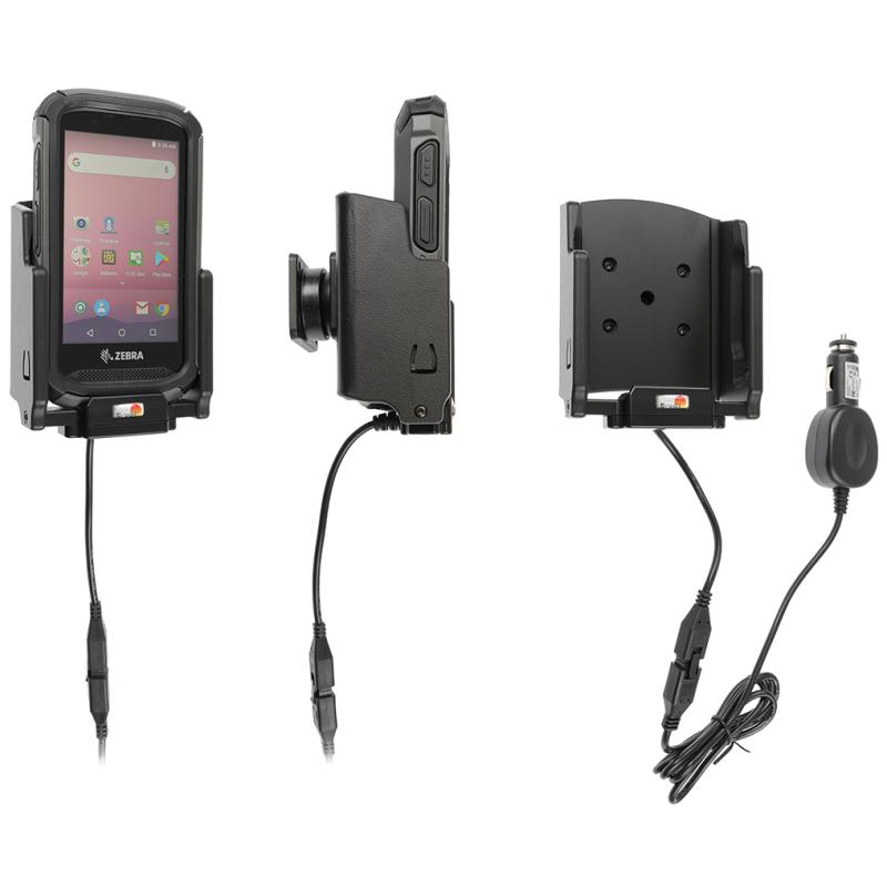 KFZ-Ladestation, Kugelgelenk (Tilt Swivel), inkl.: KFZ-Netzteil (12/24 V), passend f&uuml;r: TC2X (mit Pr