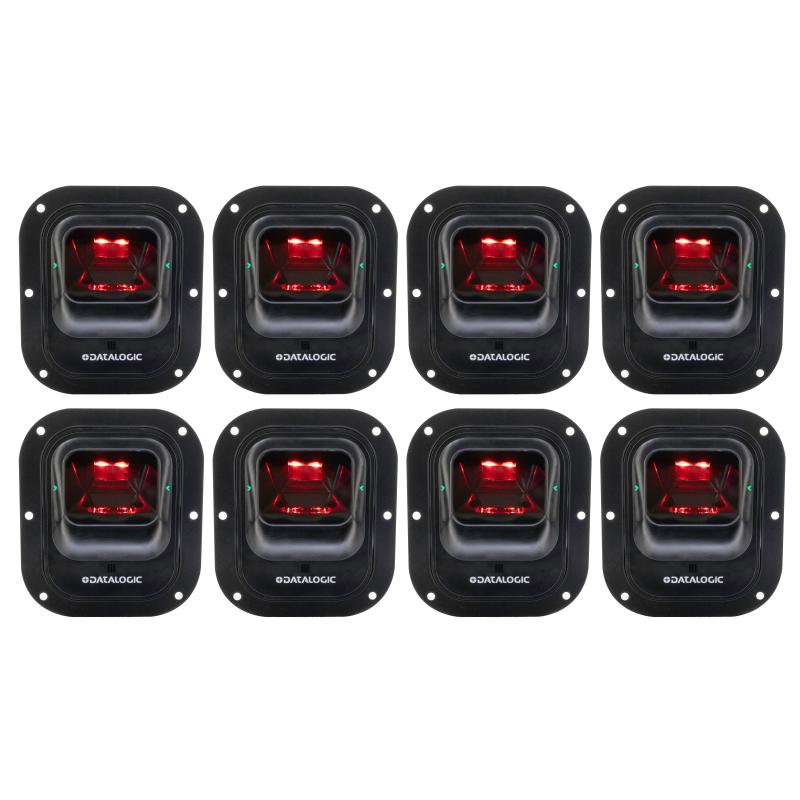 8x Datalogic Magellan 900i, MULTIPACK, 2D, USB, Multi-IF, Kit (USB), schwarz