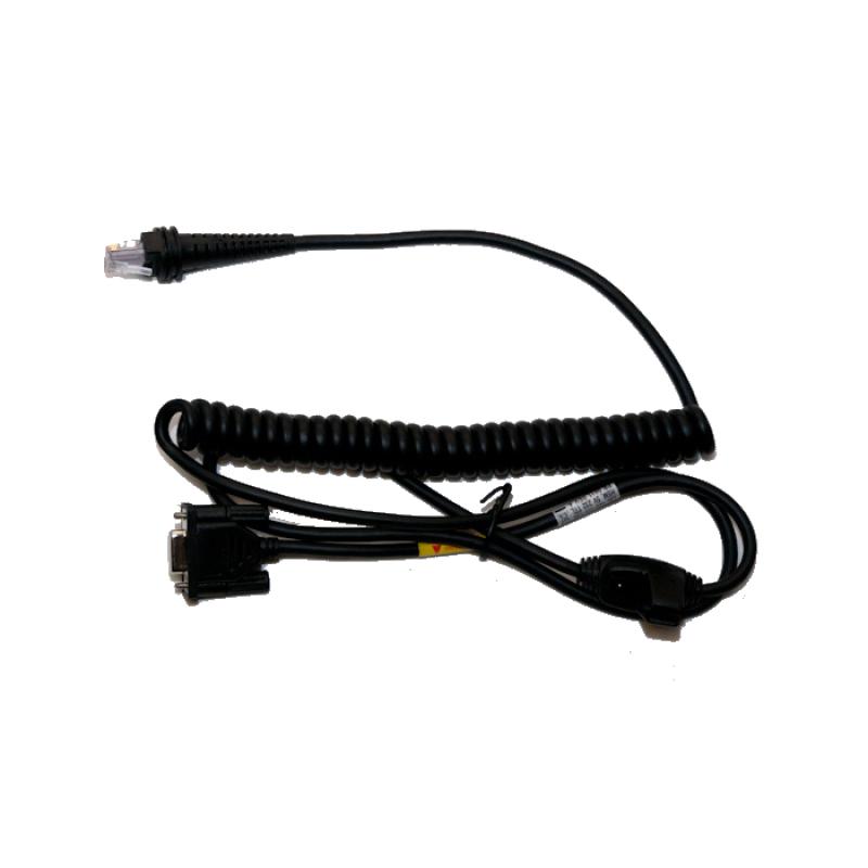 Honeywell RS232 Kabel 3m gedreht, schwarz, Voyager, Hyperion, Xenon, Granit, Genesis