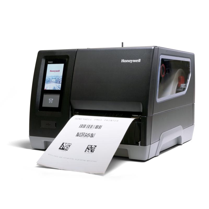 Honeywell PM65 Industrie Etikettendrucker, Thermotransfer, 300 dpi, USB, LAN, RS232, Touchscreen, Re