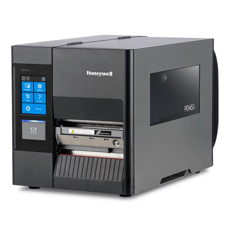Honeywell PD45S Midrange Etikettendrucker, Thermotransfer, 300 dpi, USB, LAN, Peeler, Rewinder
