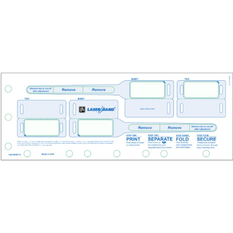 Zebra Laserband2 LB2-BABY-S