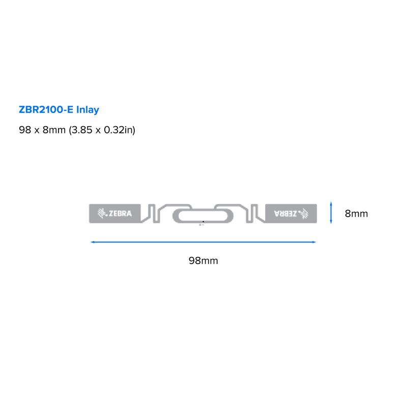 2x Zebra Etikettenrolle ZIPRD3017012 (MOQ 2)