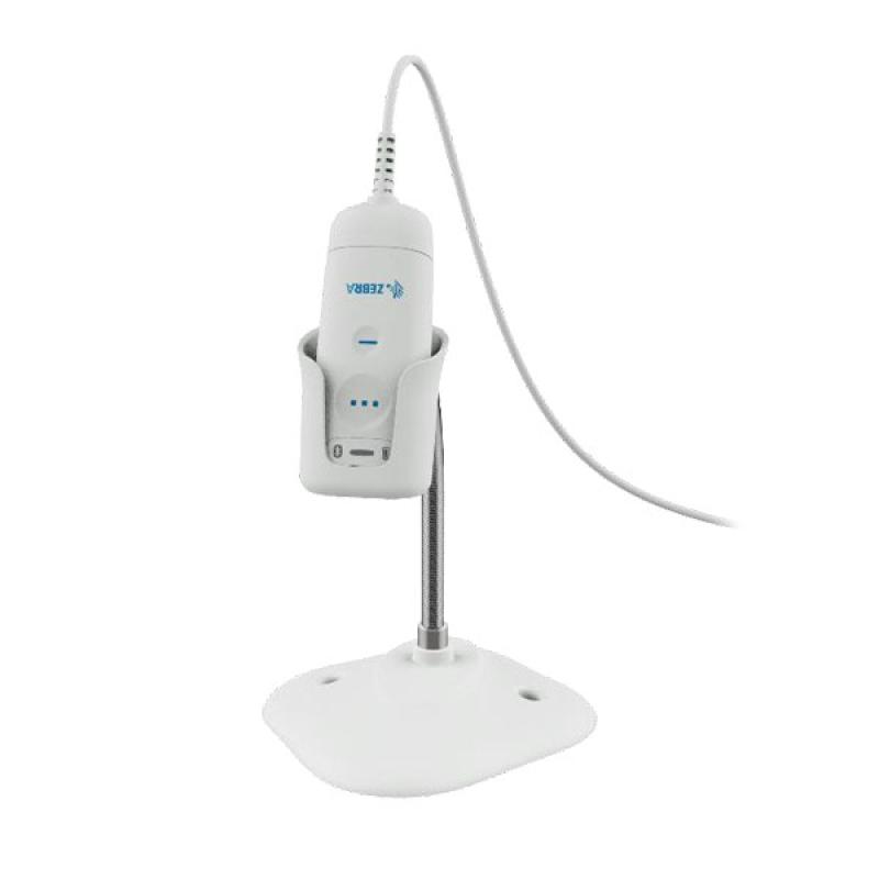 Zebra CS6080-HC, Healthcare, 2D, USB, Kit (USB), Standfu&szlig;, wei&szlig;