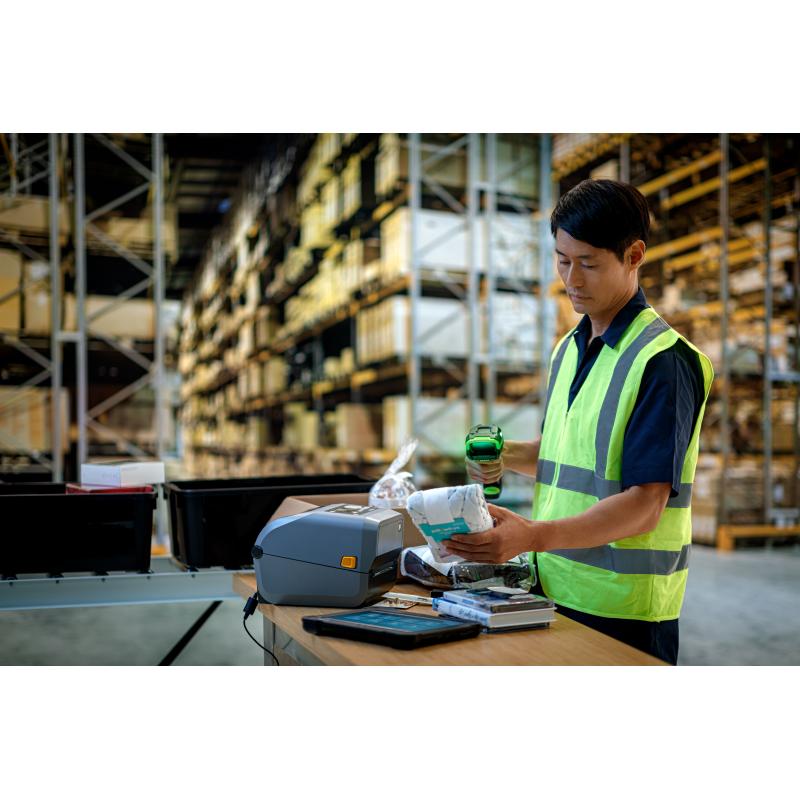 Zebra DS3678, BT, 2D, XR, SE58, FIPS, Multi-IF, Kit (USB), schwarz, gr&uuml;n