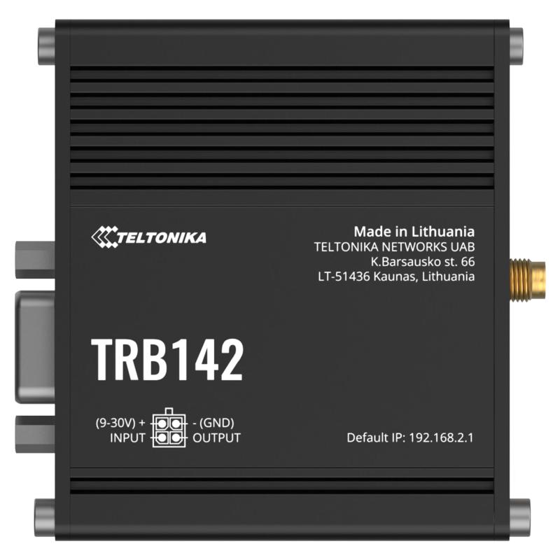 Teltonika TRB142 Industrial 4G LTE RS232 Gateway