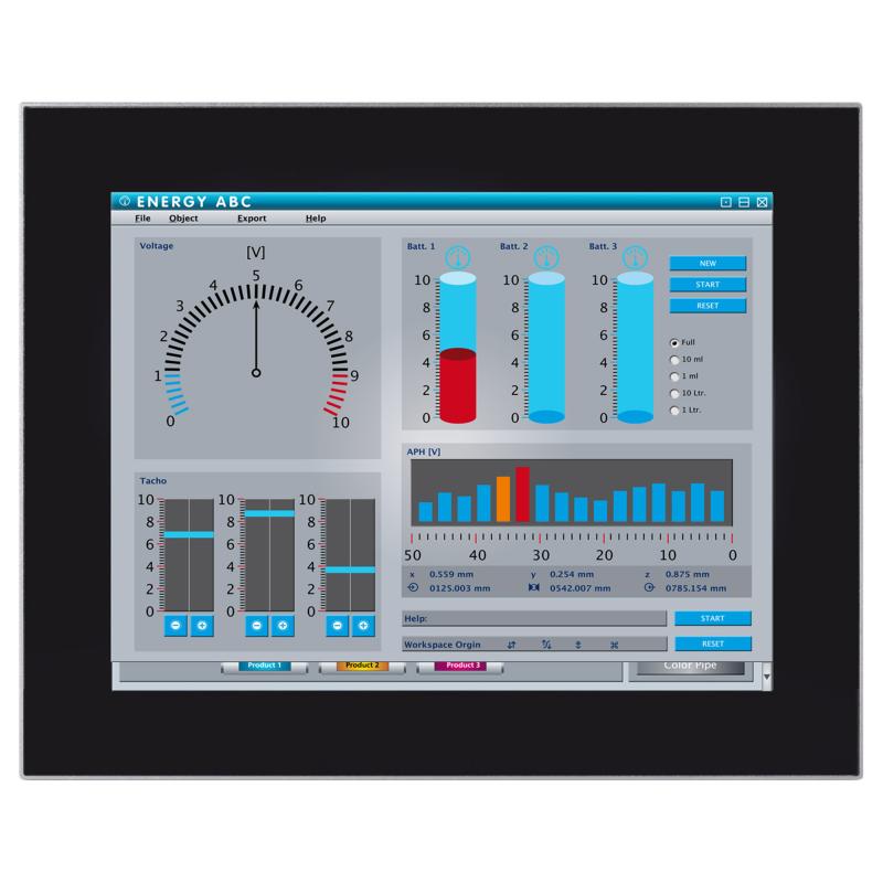 Panelmaster 1783, 17" Panel PC, PCAP-Touch, J1900, 4GB, 128GB SSD