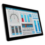 Vielseitig einsetzbarer Touchmonitor ViewMaster21 mit elegantem Design und IP65 geschützter Front