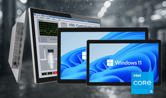 Hygienisch, robust und leistungsstark: Edelstahl-Panel-PCs der Serie Hygrolion SPC HII mit IP66-Schutz